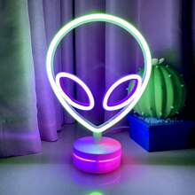 1 pezzo Luce a LED a forma di lettera "Bar", lampada alfabeto a luce bianca calda, combinazione di parole DIY BAR adatta per bar, taverna, festa, compleanno, campeggio, zona pranzo, corridoio, dormitorio, camera da letto, spuntino notturno, ristorante e scene di festa, decorazione per San Valentino, Festa della Mamma, Ognissanti, Natale e altre vacanze - funzionamento a batteria (batterie non incluse)