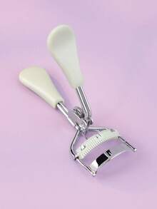 1个带内置梳子的睫毛夹，假睫毛辅助器，专业睫毛夹，强力定型，打造清晰轮廓，美化眼部，打造浓密睫毛，附赠额外橡胶垫，适合日常妆容的睫毛修饰工具 - 彩色 - 查看 23