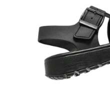 Skechers 女士新款厚底罗马风格凉鞋，轻便沙滩鞋 - 黑色 - 查看 5