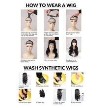 Short Pixie Cut Wigs For Black Women Synthetic Hair Kinky Afro Pixie Wig For Black Women Natural Black Color Short Haircuts Wig Short Curly Hair Pixie Wigs For Black Women (Short Jet Black) - màu đen - Xem 9