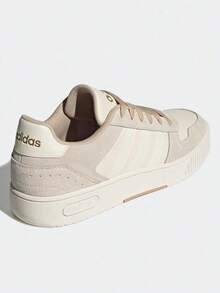 Adidas 男士 Neo D-PAD 经典舒适低帮运动鞋 - 米色 - 查看 6