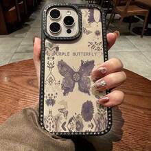 Funda para teléfono 1PC Teléfono Bling de Doble Cara, Parte Trasera Dura Suave a Prueba de Golpes, Multicapa, TPU + PC, Compatible con 16/15/14/13/12/11 Pro/Plus - Rosa - Ver 7