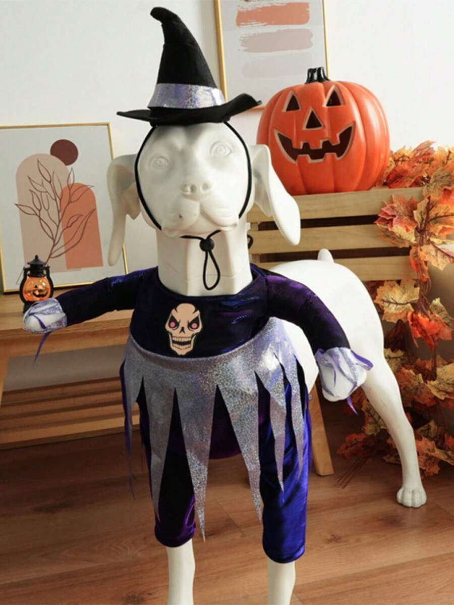 万圣节宠物服装，宠物搞笑装扮，宠物用品服装角色扮演派对装扮，宠物拍照道具，狗狗衣服万圣节万圣节服装