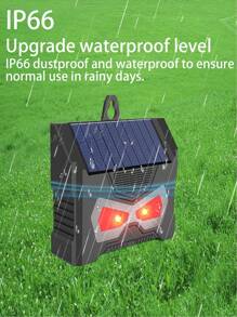 Senzori de mișcare pentru exterior echipați cu repelente cu ultrasunete pentru animale, repelente solare pentru pisici, repelente pentru șoareci, pisici, câini, sconcși, iepuri, ratoni, repelente pentru căprioare și repelente pentru sconcși de curte. Sunt ieftini, rafinați și ușor de instalat.