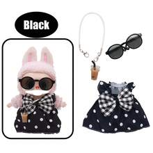 Summer Beach Vacation Set, Paired With Sunglasses And Bubble Tea Cup Accessories, For Labubu, Fashionable Accessories And Peripherals (Excluding Plush Toys, Only Clothes And Glasses Accessories) - Multicolor - View 3