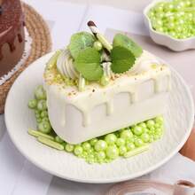 Sprinkles For Cake Decorating, White Pearl Sprinkles 4 Sizes Mix For Cake Cupcake Cookie Baking Donuts Ice Cream Toppings