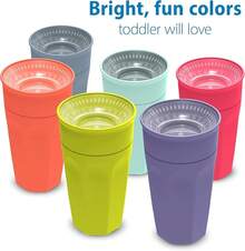 Mugs - 10 Ounces, Pink and Turquoise - View 8