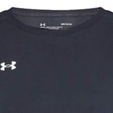 Under Armour Women's Knit Crew Neck Short Sleeve Athletic Training Breathable T-Shirt, Yoga & Pilates Top - Black - View 5