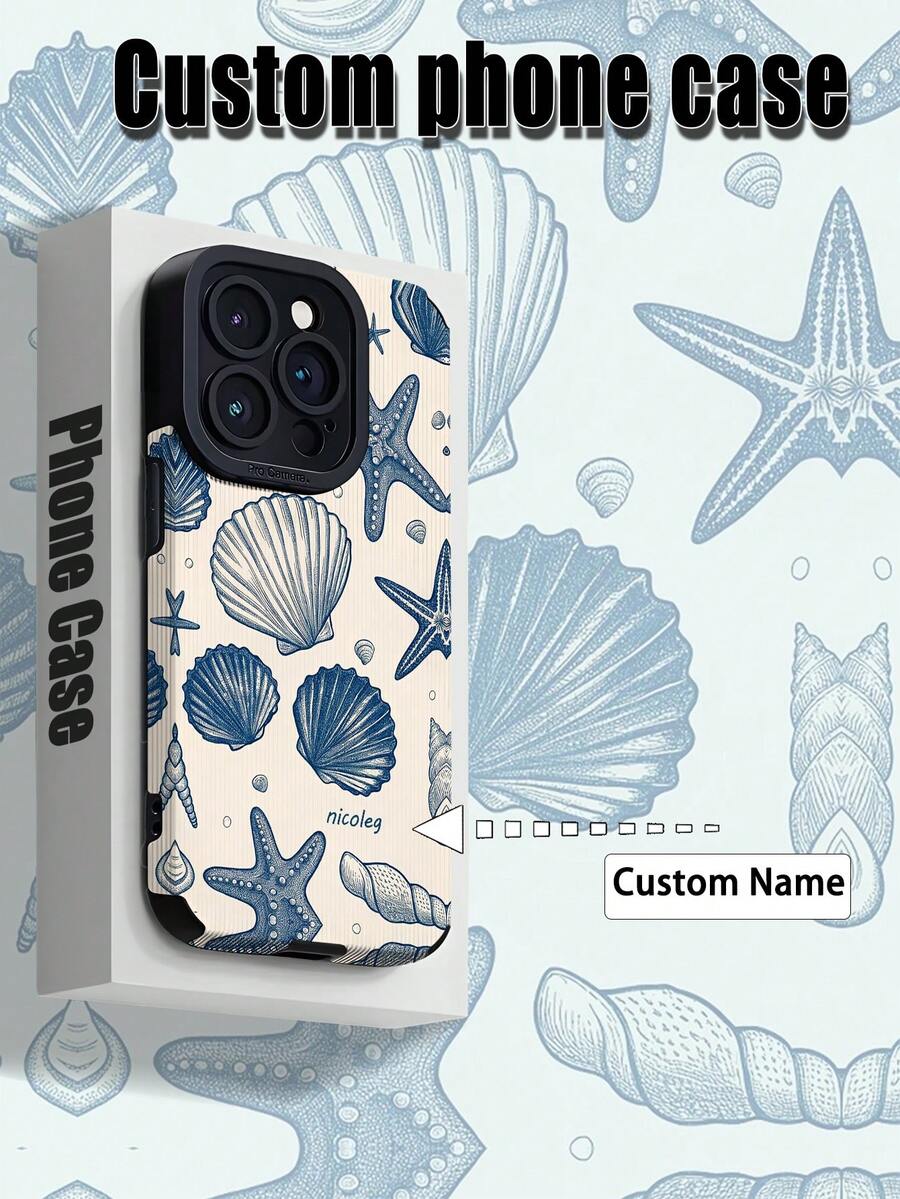 个性化外壳设计手机壳，定制名称设计 TPU 皮革纹理软保护套适用于 16 系列，非常适合送礼、生日、毕业典礼、周年纪念、情人节、圣诞节 - 彩色 - 查看 1