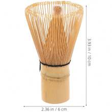 1PC Authentic Bamboo Matcha Tea Whisk For Perfect Froth Cups - Easy To Use And Clean - Handmade Traditional Japanese Matcha Whisk For Green Tea Lovers - Multicolor - View 8