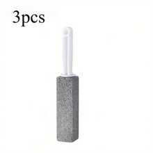 Volcanic Stone Toilet Cleaner, Equipped With A Long Handle And Ergonomic Grip, Portable Stain Removal Tool, Suitable For Bathrooms, Sinks, And Pools, Does Not Scratch Surfaces, Comes With A Hook, Ideal For Hotel, Homestay, And Household Cleaning, Bathroom Cleaning Tools.