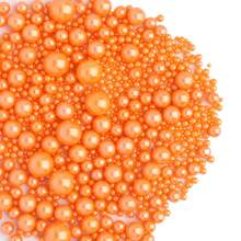 Gold Pearl Sugar Sprinkles - Edible Candy Pearls 130g/4.58 Oz, Mix Size Cake Candy, Decorate Cakes, Cookies, Ice Cream