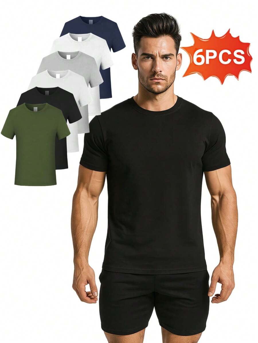 Men T-Shirt Co-Ords - Multicolor - View 1