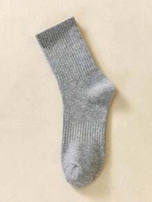 40pcs/30pcs Unisex Mid-Calf Sports Socks, White Odor-Resistant Moisture-Wicking Thick Socks For Comfortable Daily Wear, Suitable For Couples, Casual, Cute, Girls, Autumn/Winter & Spring/Autumn, With Mesh Details, Ventilation Holes, Moisture-Wicking, Soft & Smooth, Suitable For Holidays, Sports, Casual, Business Etc, Can Be Worn Year-Round, 20pcs/18pcs/12pcs/10pcs/8pcs/6pcs/4pcs/2pcs - Multicolor - View 9