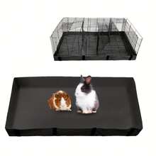 1 件（不含笼子）宠物笼防污垫，易于清洁的宠物笼底盘盖，仓鼠防水可拆卸笼底垫 - 彩色 - 查看 8