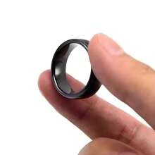 Hematite Ring, Black Hematite Ring, Exquisite Men's Jewelry, Suitable For Daily Wear, Party, Festival, Birthday, Anniversary Gift