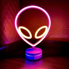 1 pezzo Luce a LED a forma di lettera "Bar", lampada alfabeto a luce bianca calda, combinazione di parole DIY BAR adatta per bar, taverna, festa, compleanno, campeggio, zona pranzo, corridoio, dormitorio, camera da letto, spuntino notturno, ristorante e scene di festa, decorazione per San Valentino, Festa della Mamma, Ognissanti, Natale e altre vacanze - funzionamento a batteria (batterie non incluse)