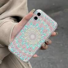 花图腾 适用于苹果16Pro/15/14软胶软壳 小众个性新款13/12/11防摔壳