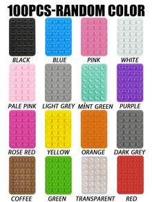 3/4 件硅胶手机粘性手柄,防滑硅胶粘性手机支架粘性手机壳支架免提手机配件支架用于自拍和视频,1/2/5/10/50/100 件,多功能手机配件,适合所有型号 - 彩色 - 查看 62