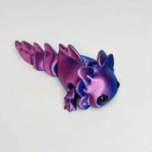 1 peça Axolotl Arco-Íris de 5,51 polegadas Impresso em 3D, Adequado para Decoração de Mesa, Decorações Domésticas, Presentes de Férias