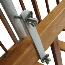 Porta Velo Cuna Bebe / Soporte Velo / Porta Velo Color Blanco - Blanco - Ver 10