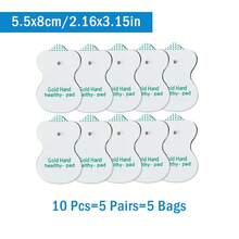 Self-Adhesive Electrode Pads, High Quality Reusable Electrode Pads, EMS Massage Pad Replacement Parts, Suitable For TENS Pulse Digital Massager, 3.5mm Connector Muscle Stimulator - Multicolor - View 25
