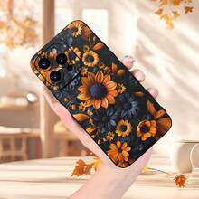 Funda de teléfono clásica, creativa, hermosa y elegante, textura mate, patrón de crisantemo pequeño, personalidad a la moda, de gran , diseño a prueba de golpes y anticaídas, resistente a la suciedad y duradera, adecuada para  17/17 Pro/17 Pro Max/17 Air/ 16/16 Pro/16 Pro Max/16 Plus/ 15/15 Pro Max/15 Pro/15 Plus/ 14/14 Pro/14 Plus/14 Pro Max/ 13/13 Pro/13 Pro Max/12/12 Pro/12 Pro Max/11/11 Pro/11 Pro Max/XR/X/XS/XS Max. Es el regalo de cumpleaños perfecto para novias, novios, esposos, esposas, amigos o para uno mismo, innovador y a la moda, adecuado tanto para hombres como para mujeres.(Enviado a amigos, novias, novios y familiares) - Multicolor 2042 - Ver 4
