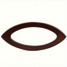 1pc Wooden Handbag Handle Accessory For Sewing, Crochet, Knitting Bag Crafts Replacement Handle Strap - Beige - View 9