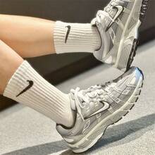 耐克男女通用 2026 新款功能复古跑步鞋，休闲运动鞋，时尚厚底运动鞋 IH4465-095 - 銀色 - 查看 5