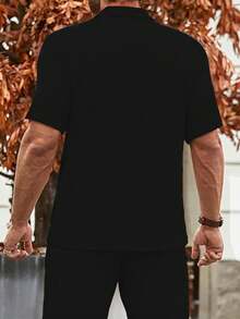 Men's Linen Retro Style Long Sleeve Casual Shirt, Fall