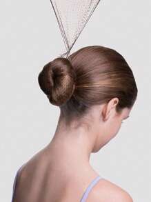 60 Stücke braune elastische Haarnetze, unsichtbare Haarnetze für Frauen für Perücken, geeignet für Lebensmittelservice, Ballettdutt, Schlafen, Flugbegleiter, Krankenschwestern, feines Mesh-Haarnetz