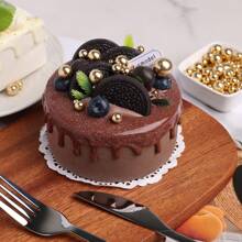 حبيبات لؤلؤية ذهبية سكرية للتزيين على الكيك - كرات سكرية لتزيين الكب كيك والآيس كريم وتزيين الكيك