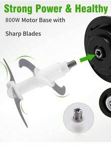 3L Stainless Steel Electric Meat Grinder, With 4 Sharp Blades, Can Grind Meat, Vegetables, Fruits And Nuts. SOKANY - EU C Type Plug(220-240V) - View 10