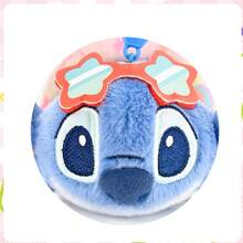 迪士尼史迪奇“海滩嬉戏”毛绒钥匙扣，是送给迪士尼爱好者在海滩旅行、生日或只是为了照亮某人的一天的令人愉快的夏日礼物。 - 彩色 - 查看 4