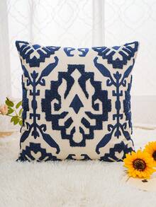 1pc Modern Geometric Pillow Cover - Stylish Decor For Bedroom, Living Room, Car & Sofa - Durable & Versatile Home Decoration