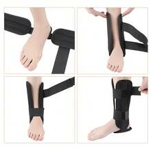 1pc Adjustable Ankle Brace, Foot Support, Ankle Stabilizer, Unisex, Suitable For Most People - Black - View 9