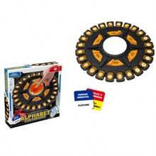 Prezent na Halloween, prezent na Boże Narodzenie, hiszpańska gra planszowa z szalonymi literami, interaktywna gra planszowa do burzy mózgów, niebiesko-czarna, zabawna plansza do wyzwania z literami w języku angielskim, niebiesko-czarna, dźwiękowo-światłowa gra w angielskie litery, szachy, hiszpańsko-angielska gra imprezowa, edukacyjna rozrywka, łamigłówka, angażująca rozgrywka, kolorowe płytki z literami, plansza premium, starannie wykonane komponenty, gra dźwiękowo-świetlna, gra słowna, nauka języków obcych, gra grupowa