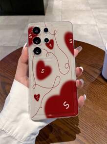 1 pieza Funda de teléfono con diseño de serie de dibujos animados original, adecuada para Galaxy S25 Ultra/A53 5G/Galaxy S23 FE, funda de regalo personalizada