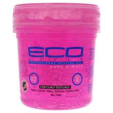 Ecoco  Style Hair Gel - Curl And Wave - Anti-Itch, Alcohol-Free Formula - Perfect Hold For Angled Or Tapered Sides - Ideal For Wavy Hair - No Flakes - Not Animal Tested - Moisturizes - 32 Oz - 8 Ounce (Pack Of 1) - View 1