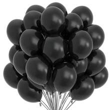 116pcs Gold & Black Balloons With Foil Explosion Star Decorations, Suitable For Boys, Girls, Kids, Infants, Gift Giving, Baby Shower, Gender Reveal, Wedding, Birthday, Room, Party Supplies