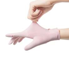 1 Pair Women's Adjustable Fingerless Gloves With Lace Trim, Suitable For Outdoor Cycling, Windproof, UV Protection, Warm For Autumn/Winter/Summer