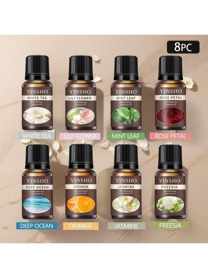 1pc Rose Fragrance Oil Soluble Aromatherapy Essential Oil Diffuser Diffuser Stone Aromatherapy Stove Aromatherapy Candle Humidifier Car Aromatherapy Home Aromatherapy Essential Oil Refill