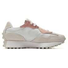 New Balance 男女休闲鞋 - 复古运动鞋，适合日常、户外运动、轻便简约的旅行鞋 U327 - 米色/白色/米白色 - 查看 3