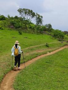 男女徒步遮阳帽，防紫外线户外牛仔帽，速干钓鱼帽，登山遮阳帽，可折叠遮阳帽，轻便透气钓鱼帽，可调节帽檐遮阳帽