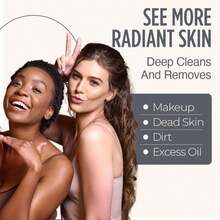 HartFelt Gentle Facial Exfoliation Beauty Box With Face Scrub Super Soft Exfoliating Bath Sponge Set, Gentle Skin Exfoliator &Amp; Dead Skin Remover, Shower Sponges For Women &Amp; Men, Shower Scrubber Gift Box 10pk - 白色 - 查看 5