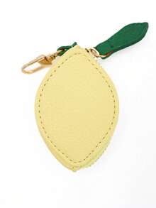 Simple And Fresh Fruit Shape Keychain Coin Purse Mini Fruit Series Strawberry Pendant Bag - Multicolor - View 7