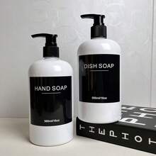 Set 2 Botol Isi Ulang Sabun Cuci Tangan dan Sabun Cuci Piring - MultiWarna - View 10