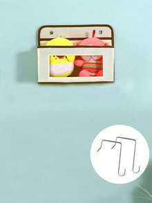 1 件带口袋的多层衣服收纳挂袋，门上悬挂式收纳整理器，带有 5 个大口袋，用于整理家居衣物、鞋子和杂物，带侧袋的大容量袋子，优质家居用品，节省空间的解决方案，非常适合卧室、浴室、食品储藏室、学校家庭收纳，悬挂式衣柜收纳整理器 - 灰色 - 查看 20