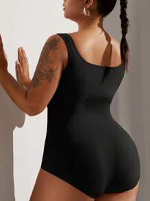 1 pièce Gaine de maintien pour la taille pour femmes, shapewear sans couture et grande taille pour le contrôle du ventre