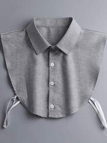 1pc Men's Multi-Color Cotton Detachable Pointed Collar - Handmade Fake Collar - View 8